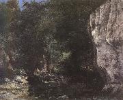 Gustave Courbet Stream Spain oil painting artist